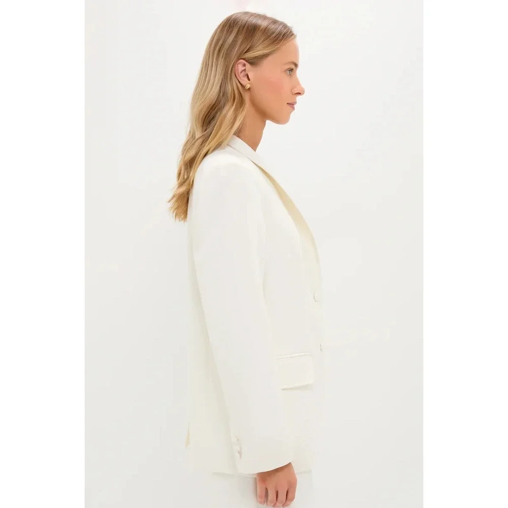 Tuckernuck NWT Cream Wool Warner Two-Blazer Size XS‎